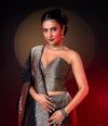 Shruti haasan Dac Golden Nylon Jacquard Silk Party Wear Sarees Wholesale Price In Surat